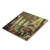 T28516 Alexander der Große, der das Grab von Fliese (Seite)