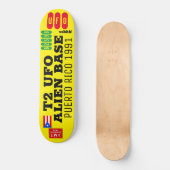 T2 UFO BASE PR Skateboard (Vorderseite)
