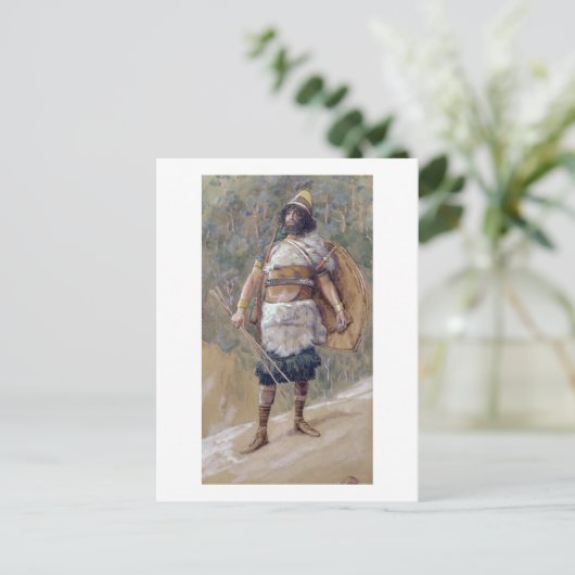 T30121 Ein Krieger des Alten Testaments (w/c auf P Postkarte (Stehend Vorderseite)