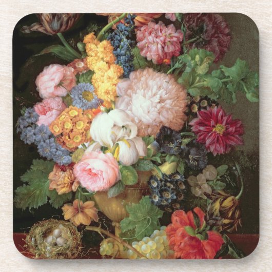 T30763 A noch Leben der Blumen und der Frucht Untersetzer (Vorderseite)