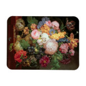 T30763 A Still Life of Blume and Fruit (Panel) Magnet (Horizontal)