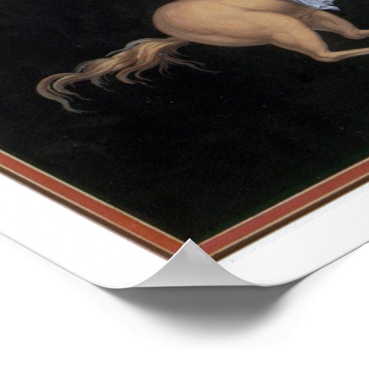 T31144 Chiron Instructing Achilles in the Art of M Poster (Ecke)