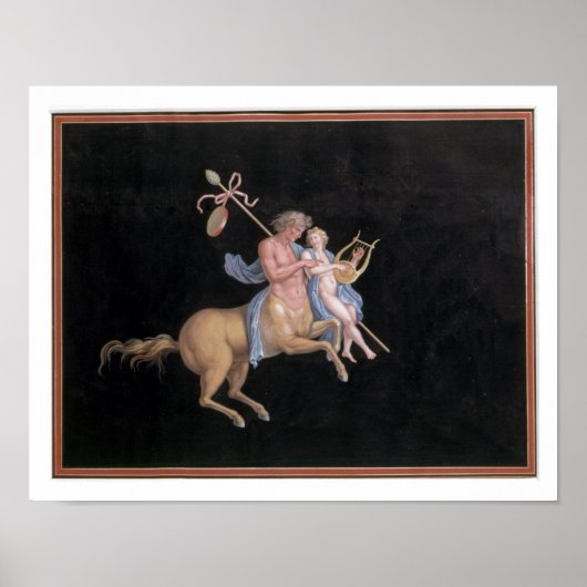 T31144 Chiron Instructing Achilles in the Art of M Poster (Vorne)