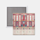 T31456 Study of a Roman Fresco, 1775 Magnet (Vorderseite/Rückseite)