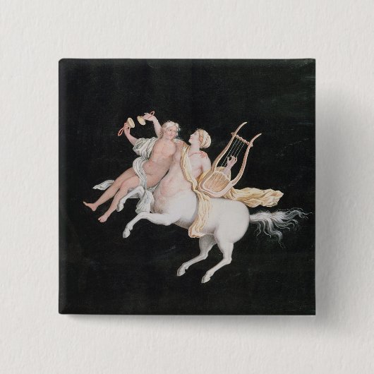 T31466 ein weiblicher Zentaur und ein Begleiter, Button (Vorderseite)