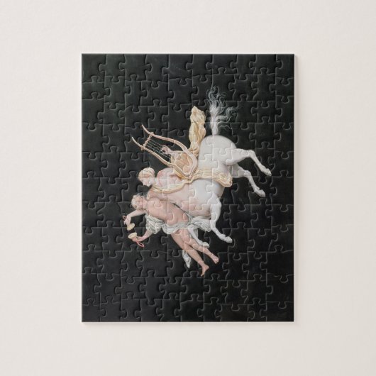 T31466 ein weiblicher Zentaur und ein Begleiter, Puzzle (Vertikal)