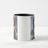 T31601 eine Dame mit Lyre (Platte) Tasse (Zentrum)