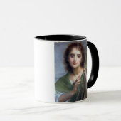 T31601 eine Dame mit Lyre (Platte) Tasse (VorderseiteRechts)