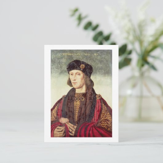 T31778 Portrait von Henry VII (1457-1509) Postkarte (Stehend Vorderseite)