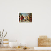 T32126 Christus Predigen im Tempel Poster (Küche)