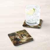 T32191 Highgate Felder während des großen Feuers Untersetzer (Rechte Seite)