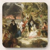 T32191 Highgate Felder während des großen Feuers Untersetzer (Vorderseite)