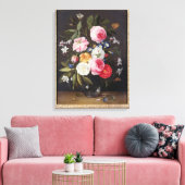 T32512 Still Life of Blume in a Vase, 1661 (siehe Leinwanddruck (Insitu (Wohnzimmer))