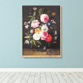 T32512 Still Life of Blume in a Vase, 1661 (siehe Leinwanddruck (Insitu (Holzboden))