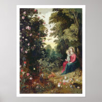 T32789 The Madonna and Child in a Landscape
