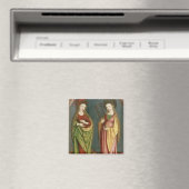 T32982 St. Margaret of Antioch and St. Faith, c.15 Magnet (In Situ (Geschirrspüler))