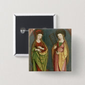 T32982 St Margaret von Antioch und von Button (Vorne & Hinten)