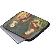 T32982 St Margaret von Antioch und von Laptopschutzhülle (Vorne Knopf)