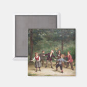 T33268 Blind Man's Buff 91316me; Kinder; spielen Magnet (Vorderseite/Rückseite)
