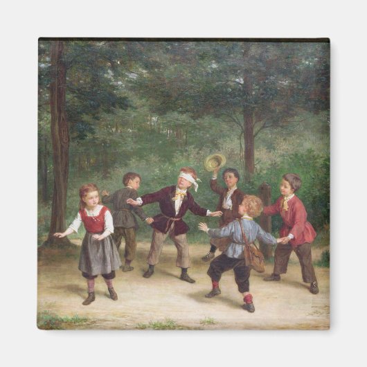 T33268 Blind Man's Buff 91316me; Kinder; spielen Magnet (Vorne)