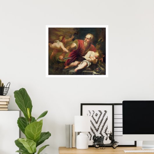 T33486 Das Opfer von Isaac Poster (Heimbüro)