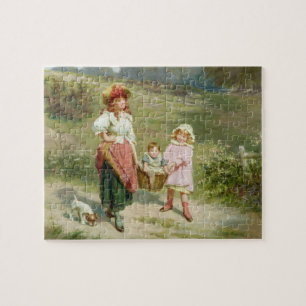 T33572 zum Markt, ein fettes Schwein kaufen Puzzle