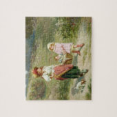 T33572 zum Markt, ein fettes Schwein kaufen Puzzle (Vertikal)