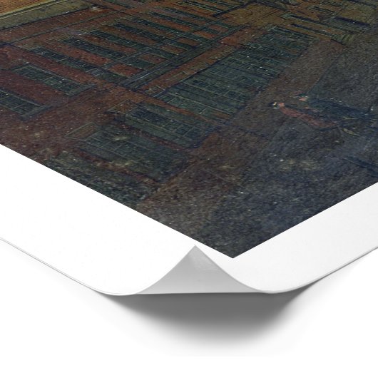 T33675 Holbein Gate, Whitehall Poster (Ecke)