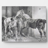 T34894 The English Farrier, 1822 (litho) Fotoplatte (Vorderseite)