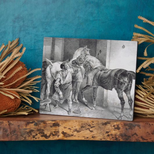 T34894 The English Farrier, 1822 (litho) Fotoplatte (Seite)