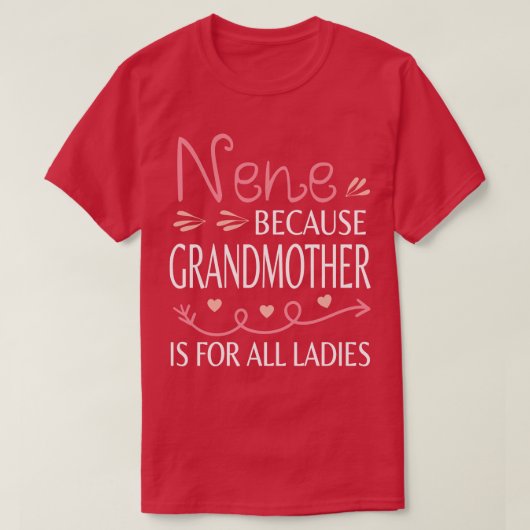 T7 T-Shirt Happy Mother Day Nene (Design vorne)
