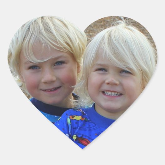 T8 & Jax Heart Stickers (Vorderseite)