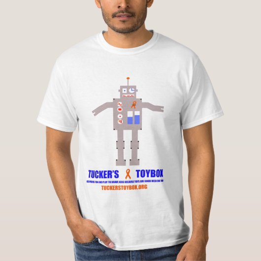 t (17; 19) Roboter Tuckers Toybox Shirt (Vorderseite)