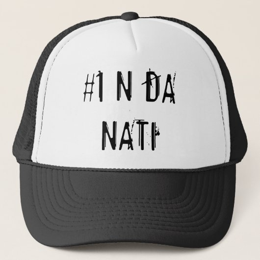 t, #1 N DA NATI Truckerkappe (Vorderseite)
