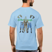 T-1biancuzzo u. 2negros-2 leben Crew T-Shirt (Rückseite)