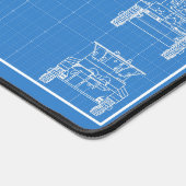 T-26-Panzermaus Schreibtischunterlage (Ecke)