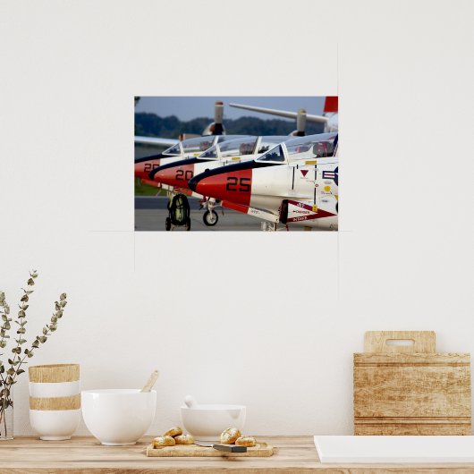 T-2 Buckeyes Poster (Küche)