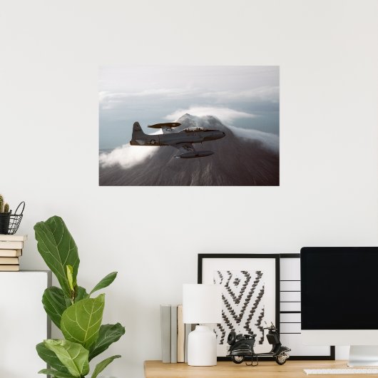 T-33 Shooting Star Poster (Heimbüro)
