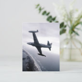 T-33 Shooting Star Postkarte (Stehend Vorderseite)