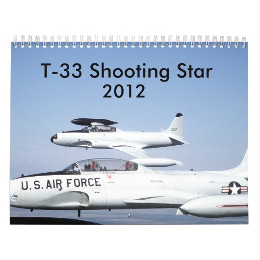 T-33 Shooting Stars Kalender (Titelbild)