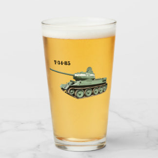 T-34-85 Mitteltank-Pint-Glas Glas