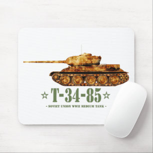 T-34-85 Weltkrieg Zweite sowjetische Mitteltank Zw Mousepad