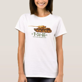 T-34-85 Weltkrieg Zweite sowjetische Mitteltank Zw T-Shirt