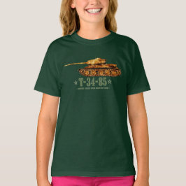 T-34-85 Weltkrieg Zweite sowjetische Mitteltank Zw T-Shirt