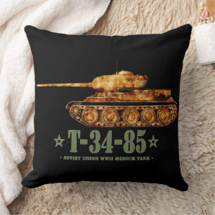 T-34-85 Zweiter Weltkrieg Sowjetischer Mittlerer P Kissen
