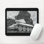 T-34 russischer Behälter, sowjetisches Denkmal, Mousepad (Mit Mouse)