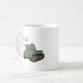 T-34-Tank Kaffeetasse (Vorderseite Links)