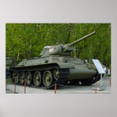 T-34 Tank Poster (Vorne)