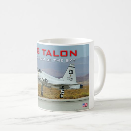 T-38C TALON KAFFEETASSE (VorderseiteRechts)