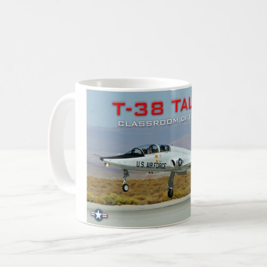 T-38C TALON KAFFEETASSE (Vorderseite Links)